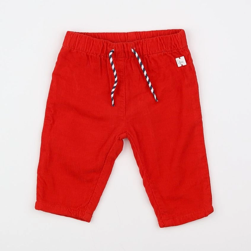 Carrément Beau - pantalon rouge - 6 mois